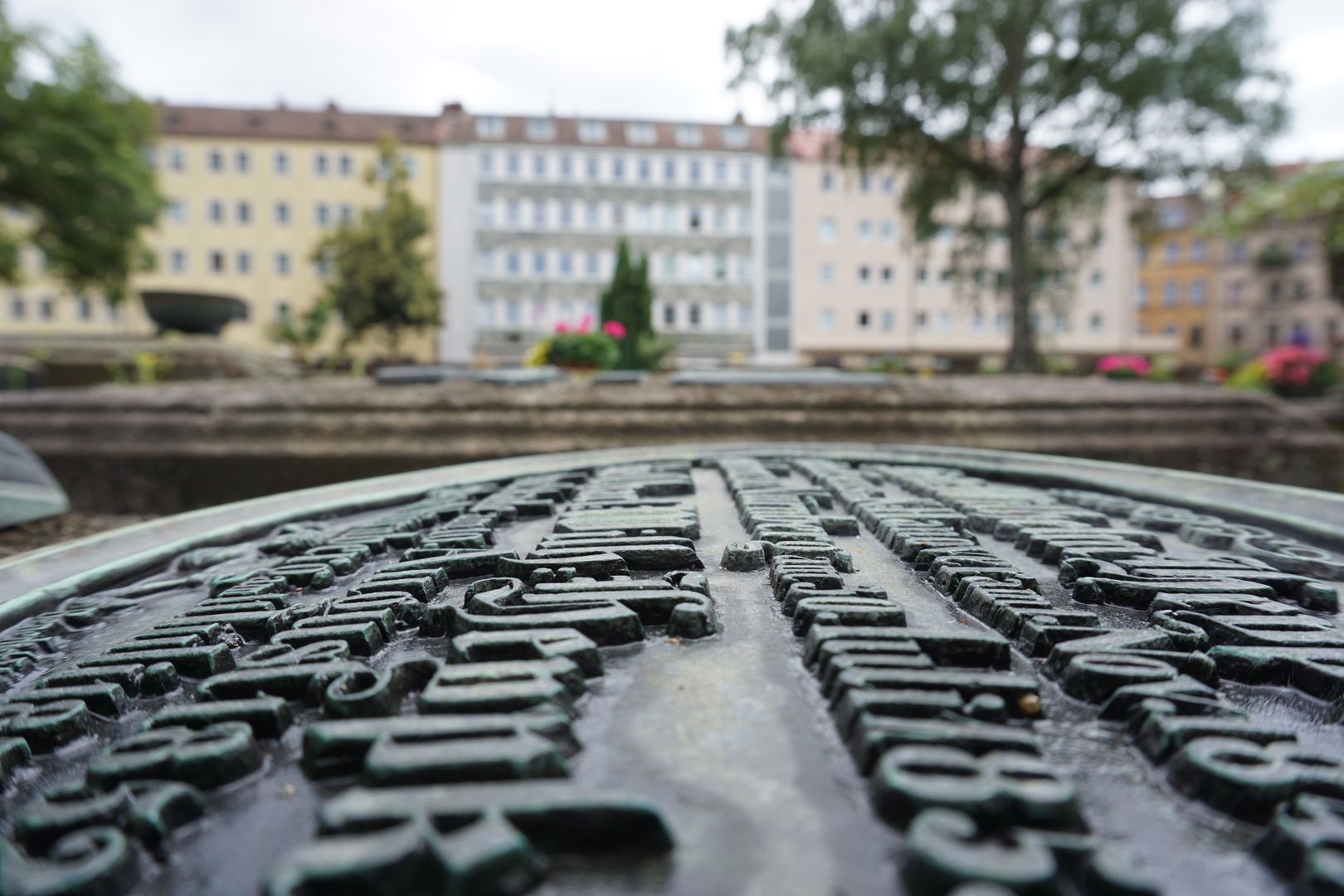 Grabstätte von Friedrich Wilhelm Heppke und Julie Charl. Wilh. Heppke Detailansicht