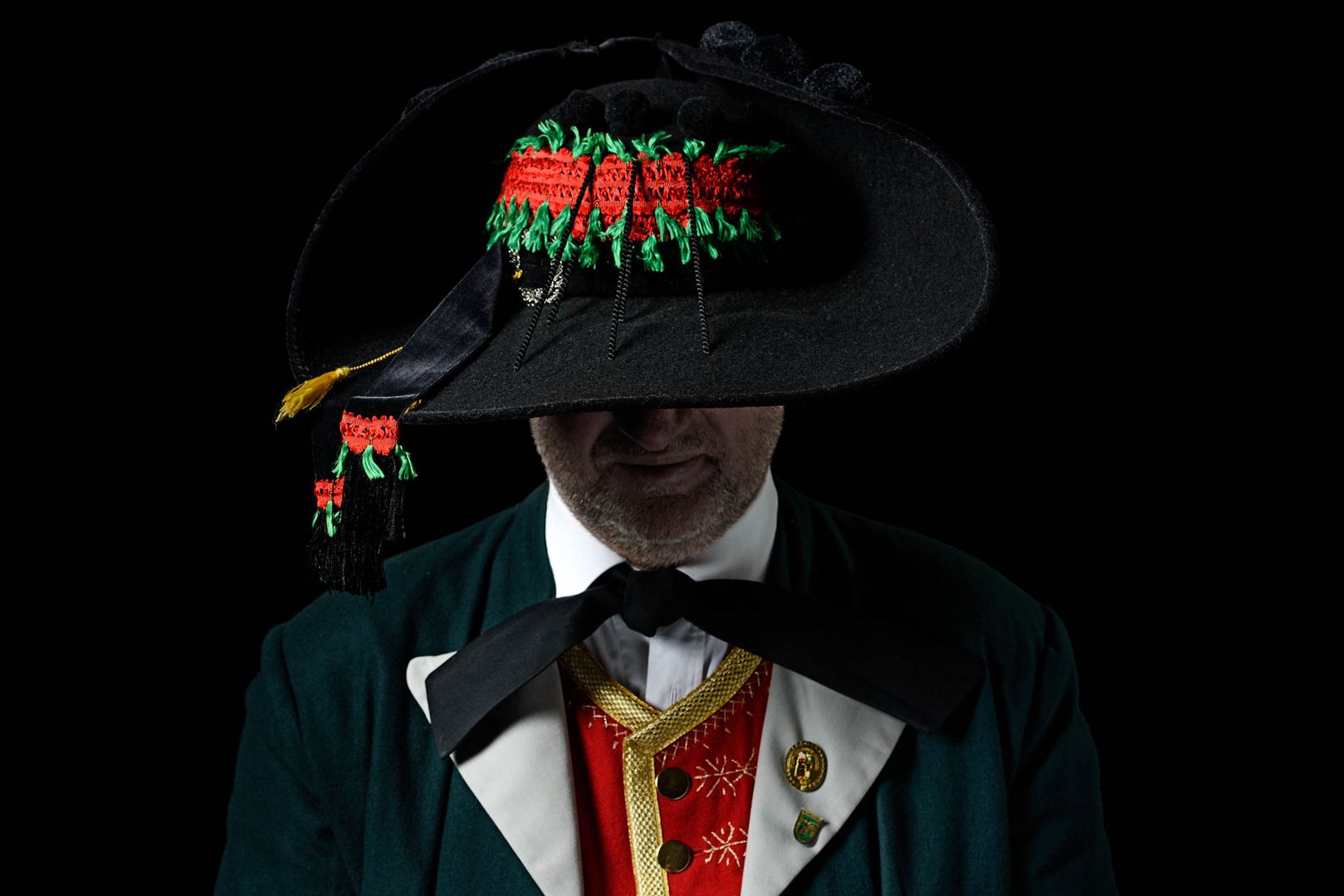 Mann mit Hut in Effeltricher Tracht (Hans B.)