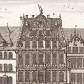 Prospect of the place called Dilling´s Court in Nuremberg