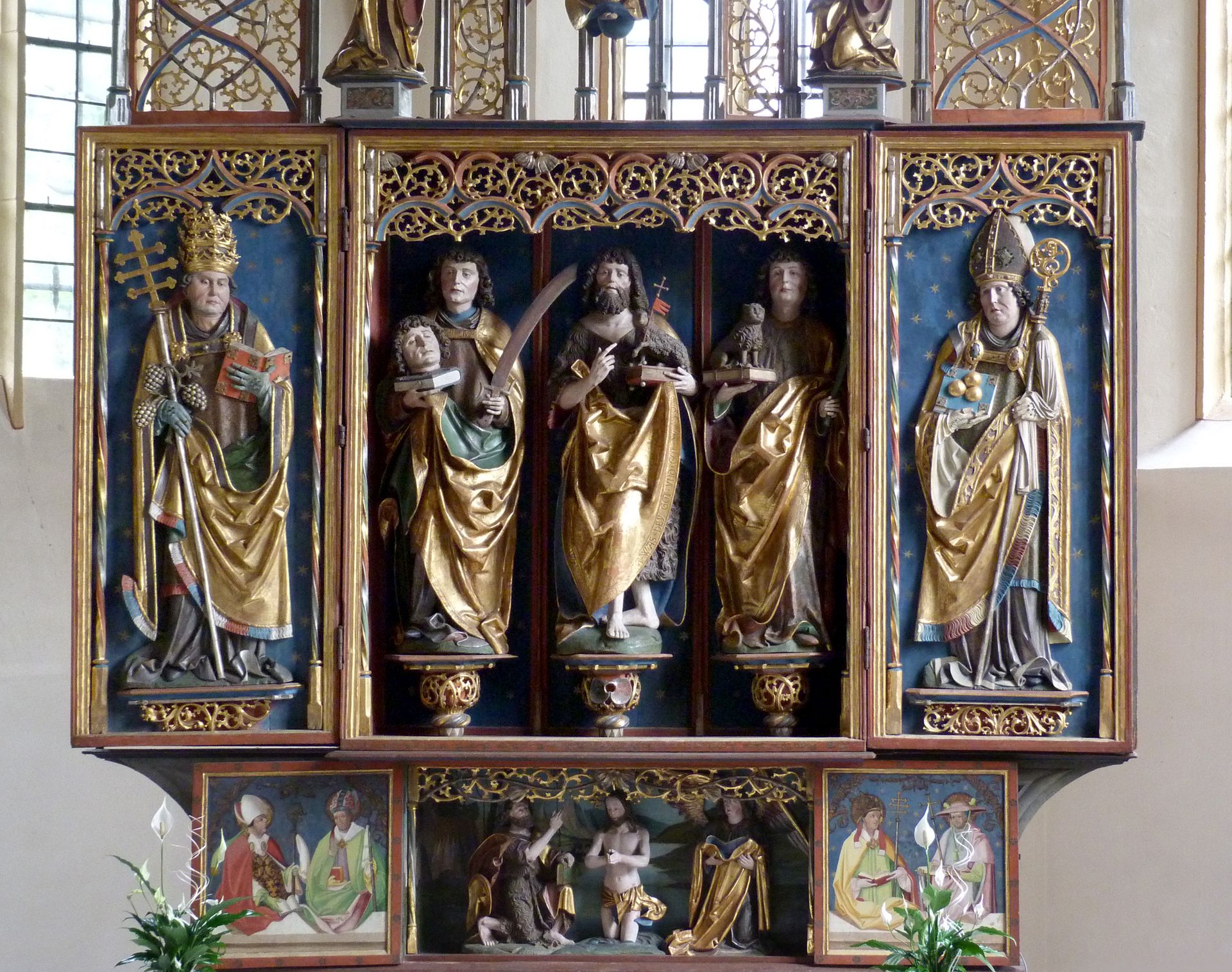Gutenstetten Altar Altar without pinnacle decoration