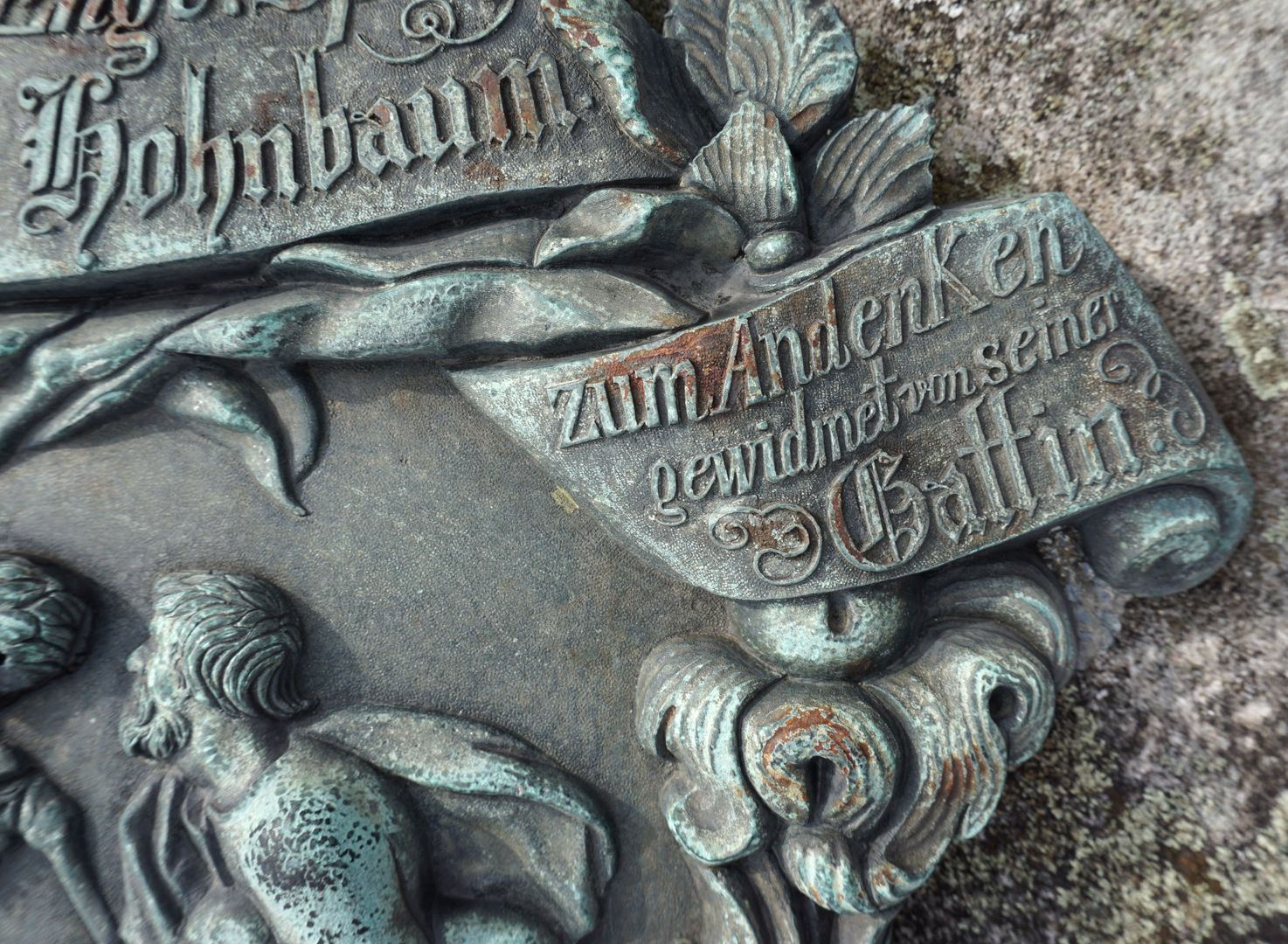 Grave of Christian Friedrich Philipp Hohnbaum - Dedicated in memory by his wife -