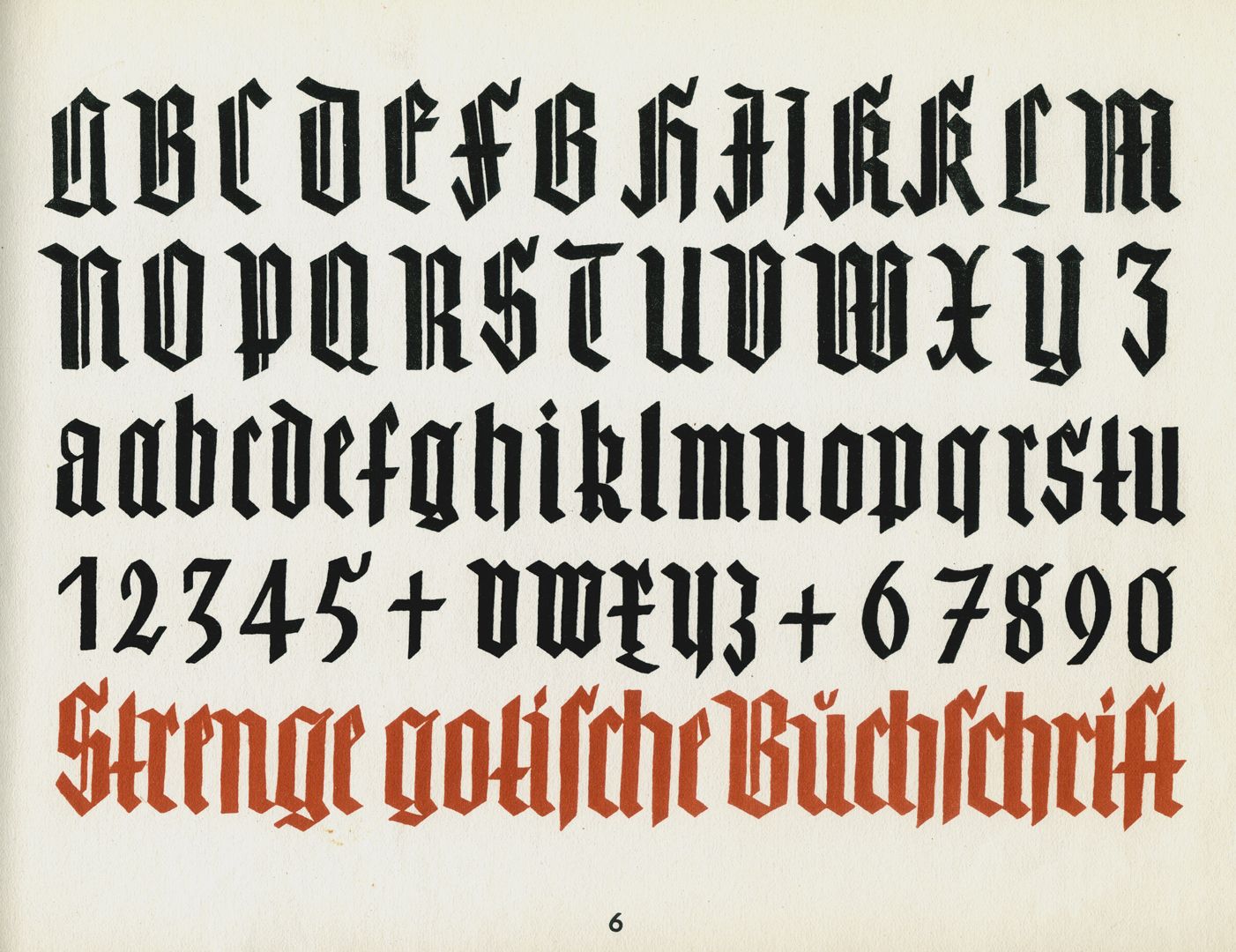 New Font Book Alphabet 6: STRICT NARROW GOTHIC