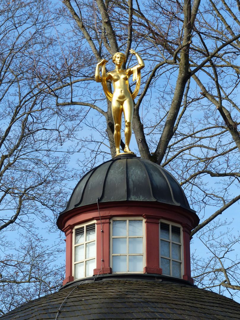 Apollo-Tempel Fortuna auf der Laterne (Skulptur von Philipp Kittler aus dem Jahre 1935)